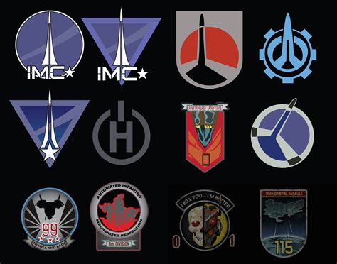 I tried my hand at recreating some clean, vector versions of the IMC insignias of TTF1 (WIP) : r ...