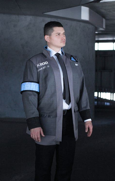 Detroit become human Connor cosplay LED jacket Connor | Etsy | Detroit become human connor, Led ...