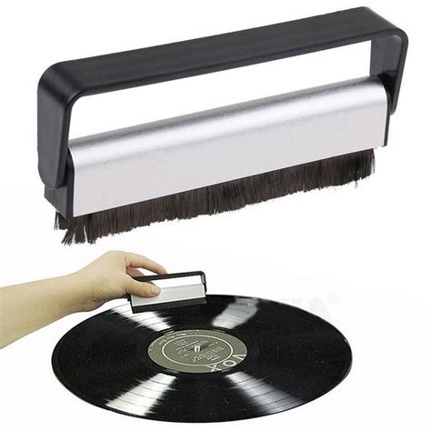 Vinyl Record Brush Carbon Fiber Anti-Static Record Cleaning Brush ...