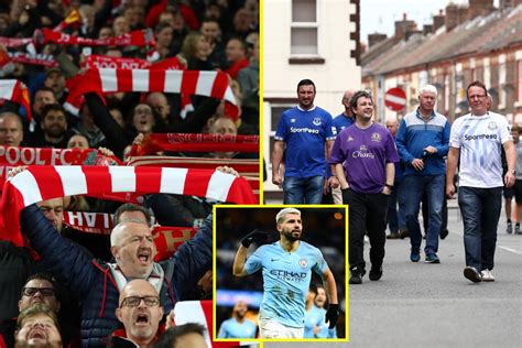 Everton and Liverpool fans in hilarious clash over Manchester City game ...