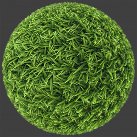 Stylized Grass 1 PBR Material - Free Texture Download