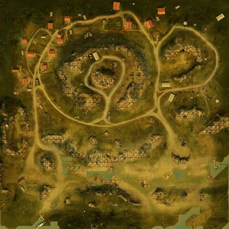 A Bird's eye overview guide, of every map in the game. (14 total ...