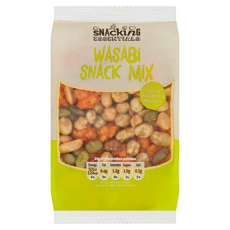 Snacking Essentials Wasabi Snack Mix 150g | Dried Fruit, Nuts & Snacks | Iceland Foods