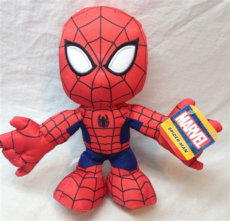 THE AMAZING SPIDER-MAN Marvel Comics 8" Plush STUFFED ANIMAL Toy NEW ...