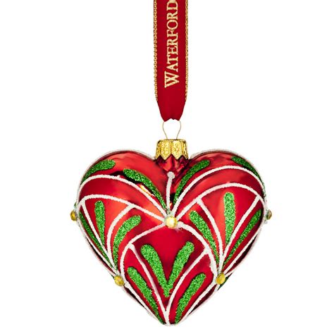 Waterford Christmas Eve Heart Ornament | Silver Superstore