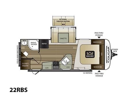 Keystone Cougar Travel Trailer Floor Plans - floorplans.click