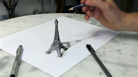 Optical Illusion Drawing, Illusion Drawings, 3d Optical Illusions ...