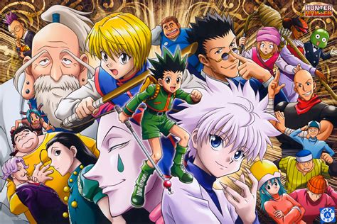 Hunter x Hunter Characters HD Wallpaper - Gon, Killua, Leorio, Kurapika