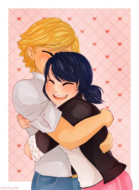 Marinette and Adrien - Miraculous Ladybug Fan Art (39552236) - Fanpop