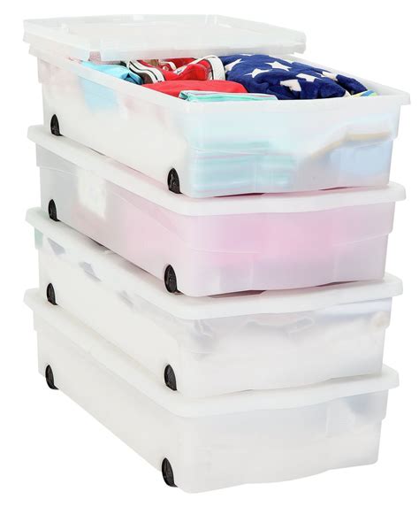 Maximizing Space With Plastic Underbed Storage - Home Storage Solutions