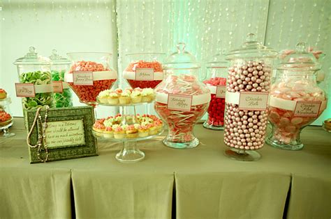 Candy buffet at your wedding