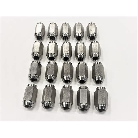 Twenty (20) Pack Solid 304 Stainless Steel 1/2-20 Lug Nuts For Trailer Wheel - Walmart.com ...