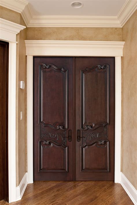 Custom Interior Door • Solid Wood • Traditional Collection • Double • GDI-9000 DD | Double doors ...