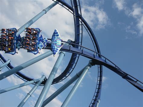 Seaworld Roller Coaster Manta | janbaugherstudio