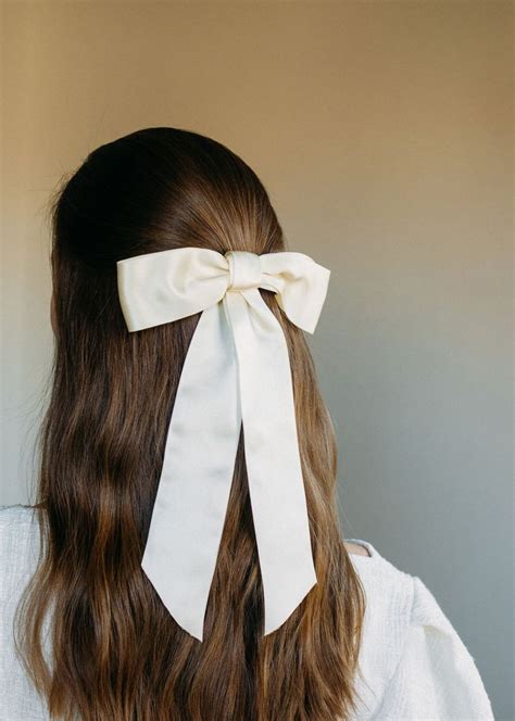 Virginia Bow in 2021 | Aesthetic light, Ribbon hairstyle, Aesthetic