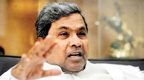 Karnataka CM Siddaramaiah is happy to make room for a Dalit ...