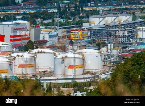 Russia Tuapse 07.07.2022 Tuapse oil refinery of Rosneft company Stock ...