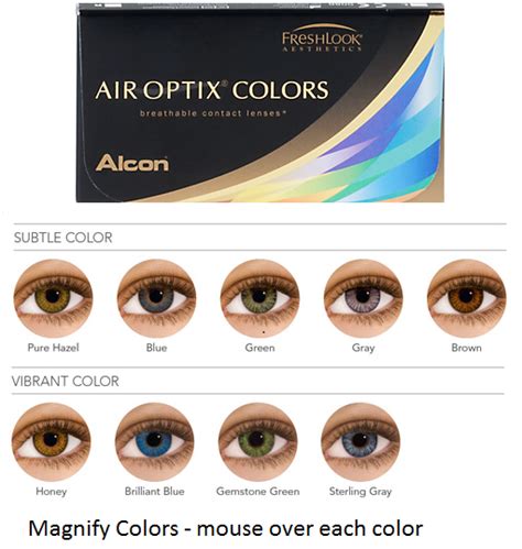 Lowest Price Contacts Online! Discount Price Air Optix COLORS Contacts Lenses (6 Lens Pack ...