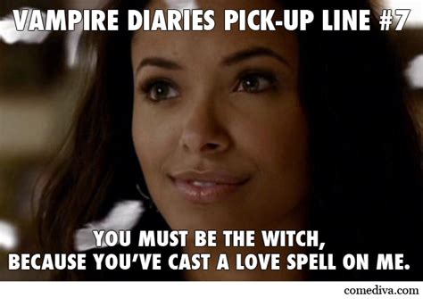 The Vampire Diaries Pick-Up Lines - Comediva