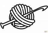 Crochet coloring page  Free Printable Coloring Pages sketch template