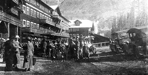 Hotel History in Babb, Montana | Many Glacier Hotel | Historic Hotels ...