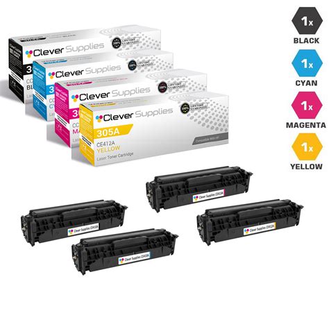 CS Compatible Replacement for HP Pro 400 Color M451dn Toner Cartridge ...