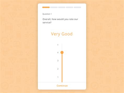 Designing an in-app Survey | Web app design, App ui design, Card ui