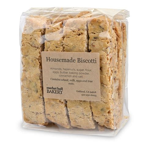 Market Hall Bakery Housemade Biscotti – Market Hall Foods