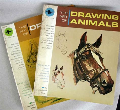 Vintage Art Books Instruction Books from the 1960s