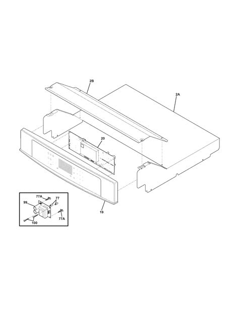 ELECTROLUX Wall Oven Control panel Parts | Model EW30EW65GS7 ...