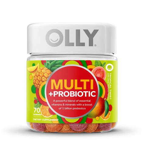 OLLY Adult Multi + Probiotic Vitamins – OLLY PBC