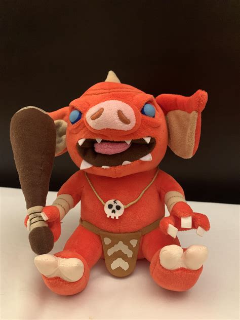 The bokoblin plush toy is incredibly well built! The eyes, tongue ...