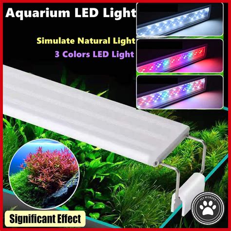 Aquarium Led Light Dimmer Controller Super Slim Aquatic Plant Grow Lighting Extensible ...