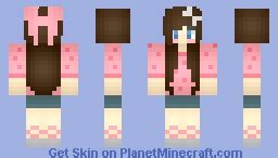 Bow Girl Minecraft Skin