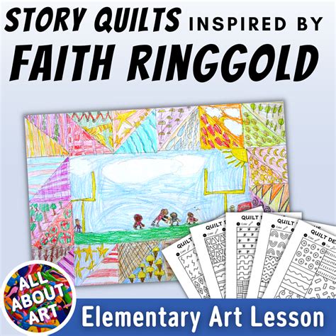 Faith Ringgold Story Quilt Art Lesson - Artist Inspired Art Project | Made By Teachers