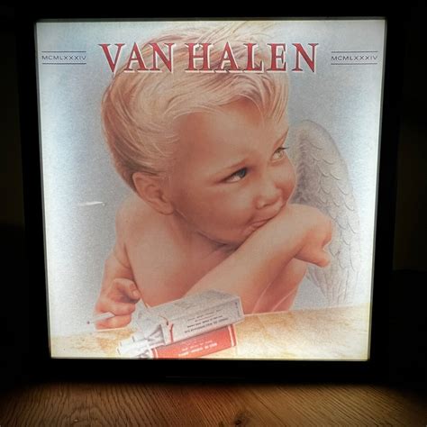 Van Halen 1984 Full-size LED Album Art Display. Gifts for Music Lovers ...