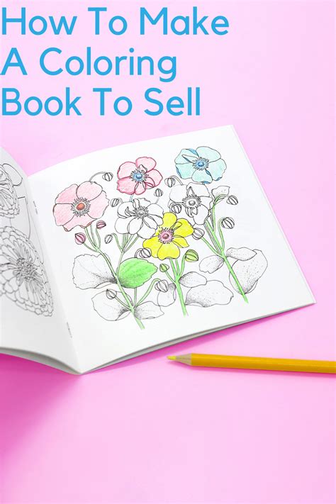 How To Make A Coloring Book To Sell | Diy coloring books, Coloring books, Childrens colouring book