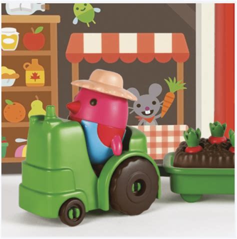 Sago Mini – Robin’s Farm, Portable Playset with Figures – Therapy in a Bin