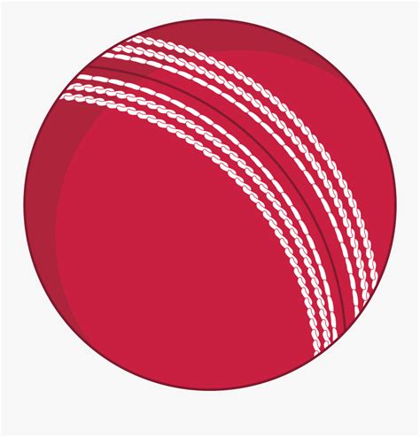 Cricket Ball Vector Png - Portable Network Graphics , Free Transparent Clipart - ClipartKey