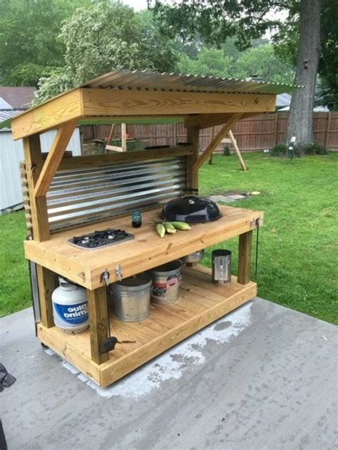 Diy Outdoor Grill Station / Willard Grill Island - Jealousy inducing ...