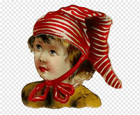 Christmas child headgear costume accessory costume hat, Watercolor, Paint, Wet Ink, Christmas ...