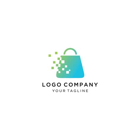 Smart shop tech logo vector icon illustration. Tech Shop logo design ...