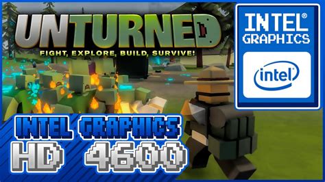 UNTURNED con una INTEL HD 4600! +100FPS!?! | @pxiero - YouTube