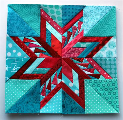 paper piecing star block 15 | Paper piecing quilts, Paper pieced quilt patterns, Free paper ...