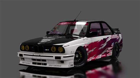 Assetto Corsa BMW E30 M3 Drift Skin Shredded | aiPod Drifters | Bmw e30 ...