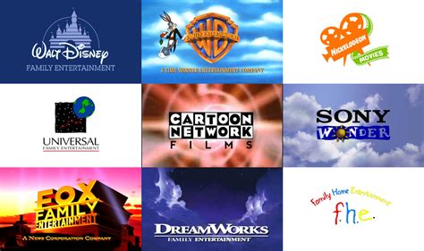 Nine Family Studios from 1990-1996 onscreen logos by Appleberries22 on DeviantArt