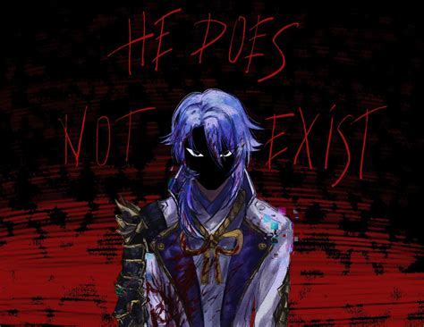 he does not exist | Faceless Ayato | Know Your Meme