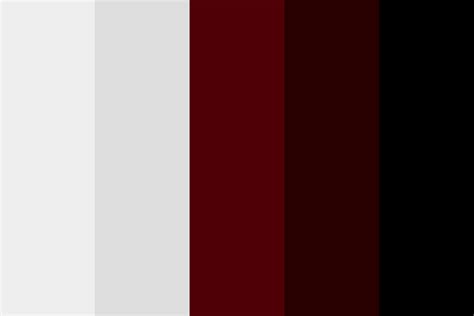 House of Leaves - Maroon Color Palette