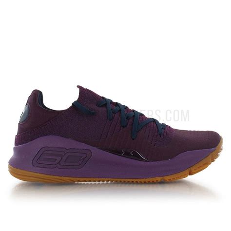 Under Armour Curry 4 Low Merlot - Basket4Ballers