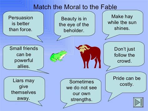 Fables and Morals presentation